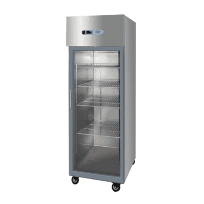 CONGELADOR VERTICAL 1 PUERTA DE VIDRIO