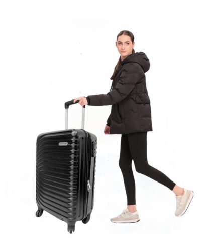 Set 3 Maletas Abs Ruedas 360°- Negro