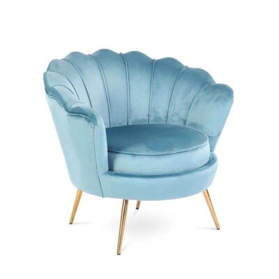 Sillón Individual Ostra- Azul