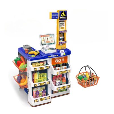Juego Set Supermercado 60 Pcs con Cesta