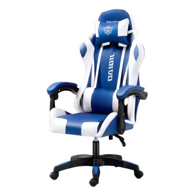 Silla Gamer JIQIAO- Azul/ Blanco