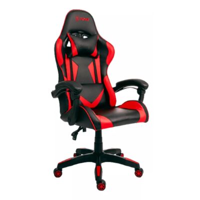 Silla Gamer X-ZONE Ergonómica Rojo/ Negro