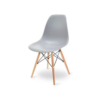 Pack 4 Sillas EAMES DSW- Gris Claro