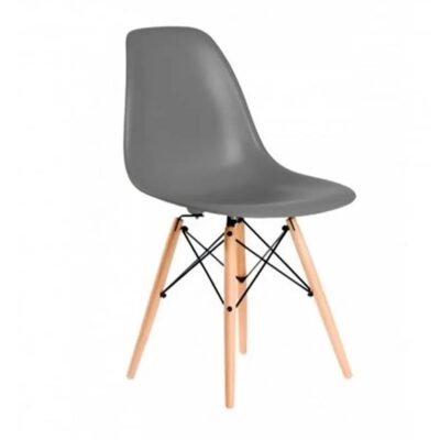 Pack 4 Sillas EAMES DSW- Gris Oscuro
