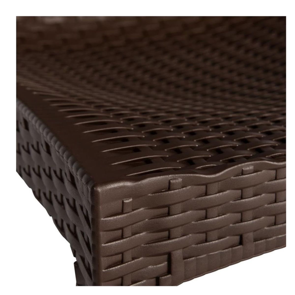 Pack 4 Sillas Simil Ratan- Café - Image 4
