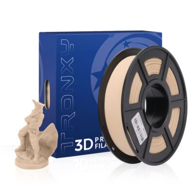Filamento 3D Marca TRONXY PLA Madera, De 1.75mm y 1Kg