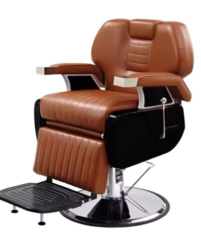 Sillón Barbero Aviador Profesional Café