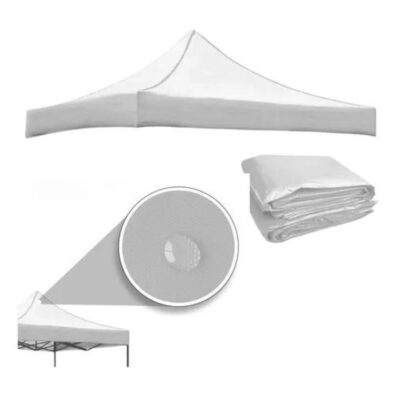 Carpa o lona repuesto para Toldo 3x3 Blanco - Imagen 2