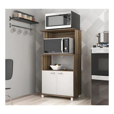 Mueble Multiuso de Cocina Dallas- Café - Imagen 4