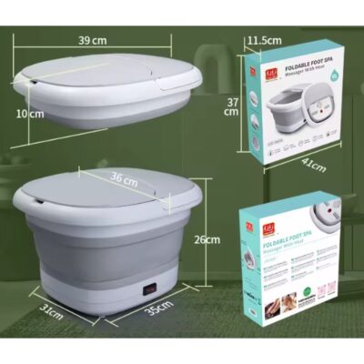 Tina Spa Plegable con Masajeador para Pies - Imagen 4