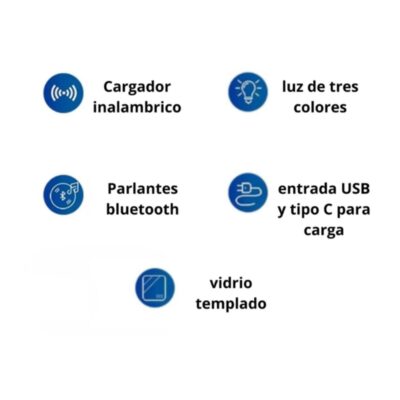 Velador Smart 2.0- Blanco - Imagen 7