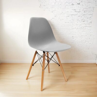 Pack 4 Sillas EAMES DSW- Gris Claro - Imagen 4