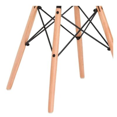 Pack 4 Sillas EAMES DSW- Gris Oscuro - Imagen 2