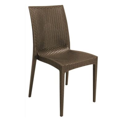 Silla Simil Rattan- Café