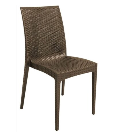 Silla Simil Rattan- Café