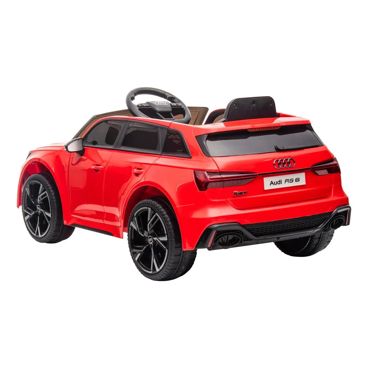 Auto Eléctrico Audi RS6- Rojo - Imagen 4