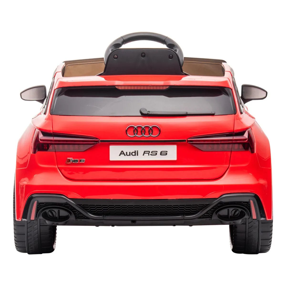 Auto Eléctrico Audi RS6- Rojo - Imagen 5