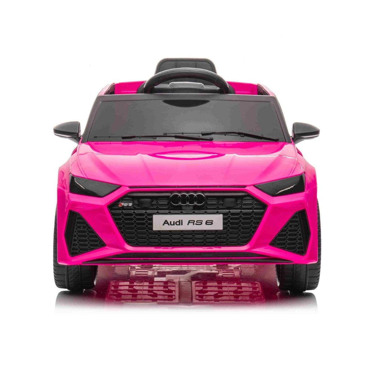 Auto Eléctrico Audi RS6- Rosado - Imagen 3