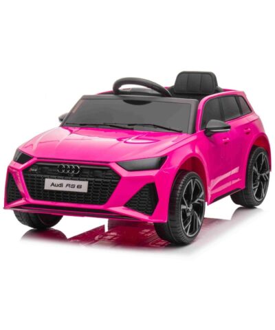 Auto Eléctrico Audi RS6- Rosado