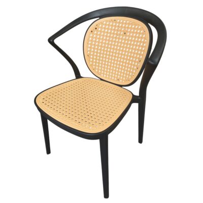 Silla Roma Ratan- Negra