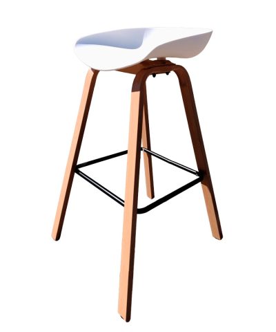 Taburetes Bar Viggo – Blanco