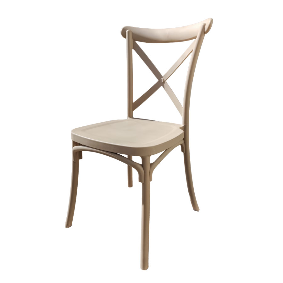 Silla Crossback - Beige - Imagen 3